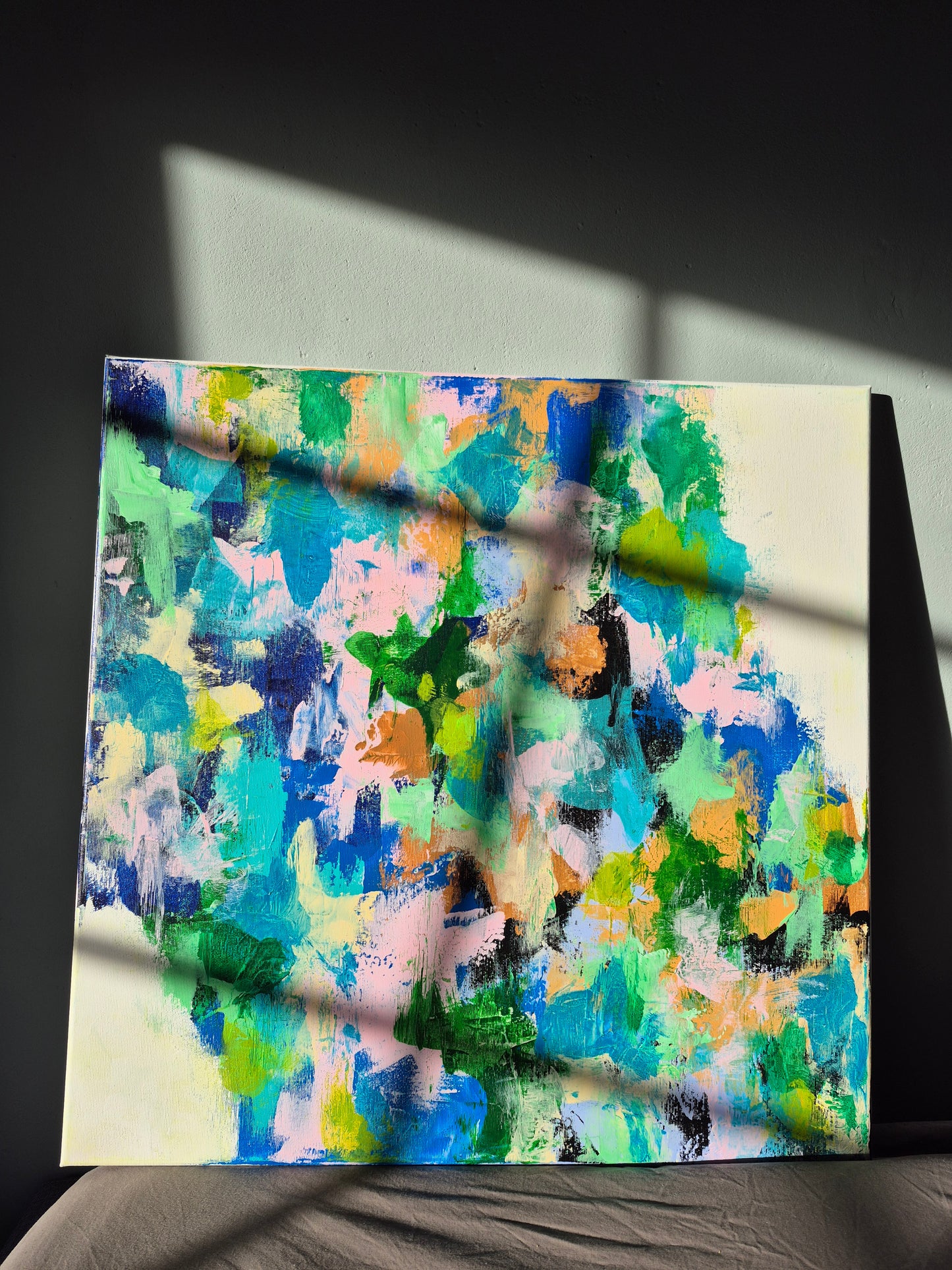 Lærred original 3 - 60x60cm