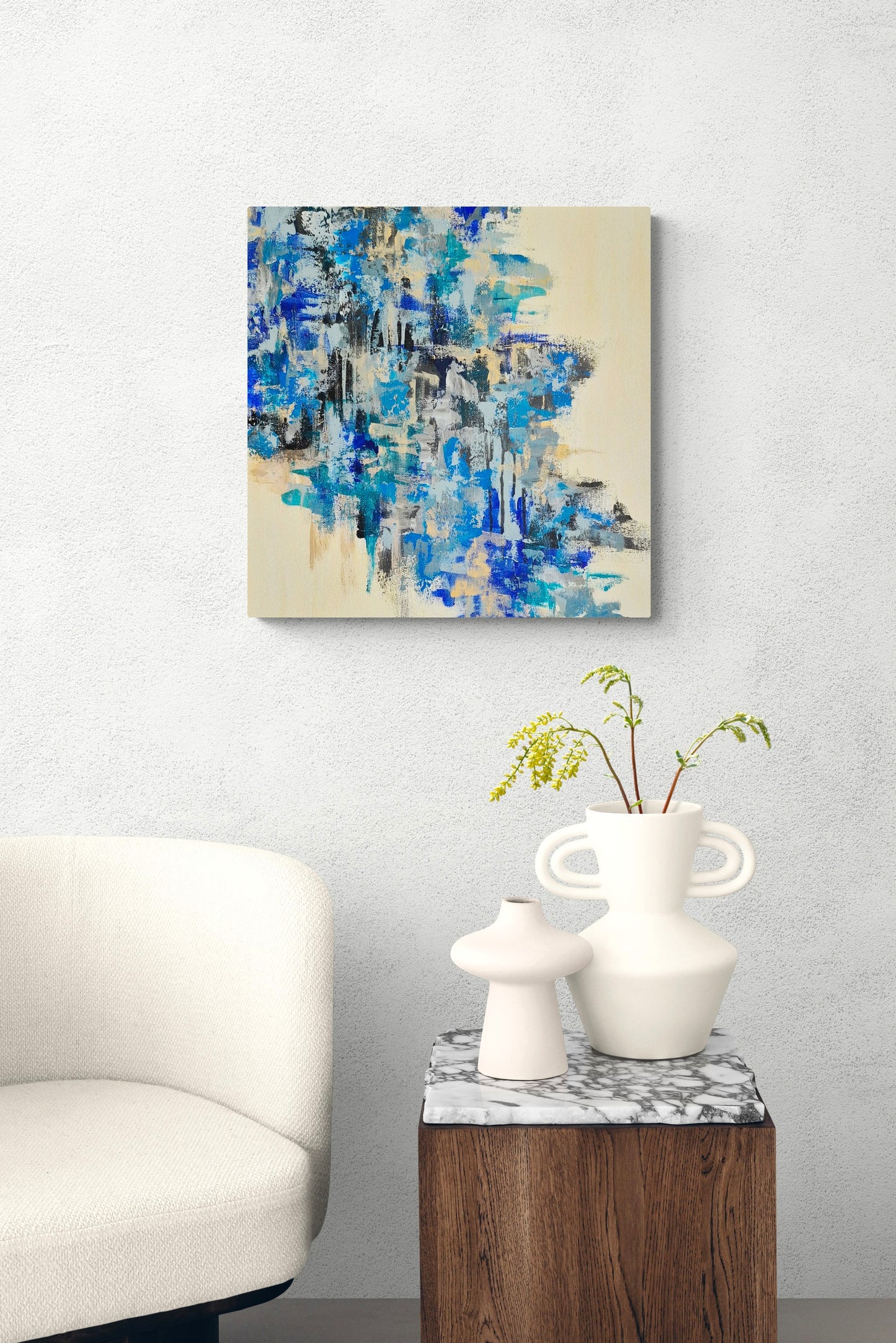 Lærred original 22 - 50x50cm