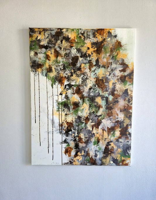 Abstrakt maleri 11 - 60x80 cm
