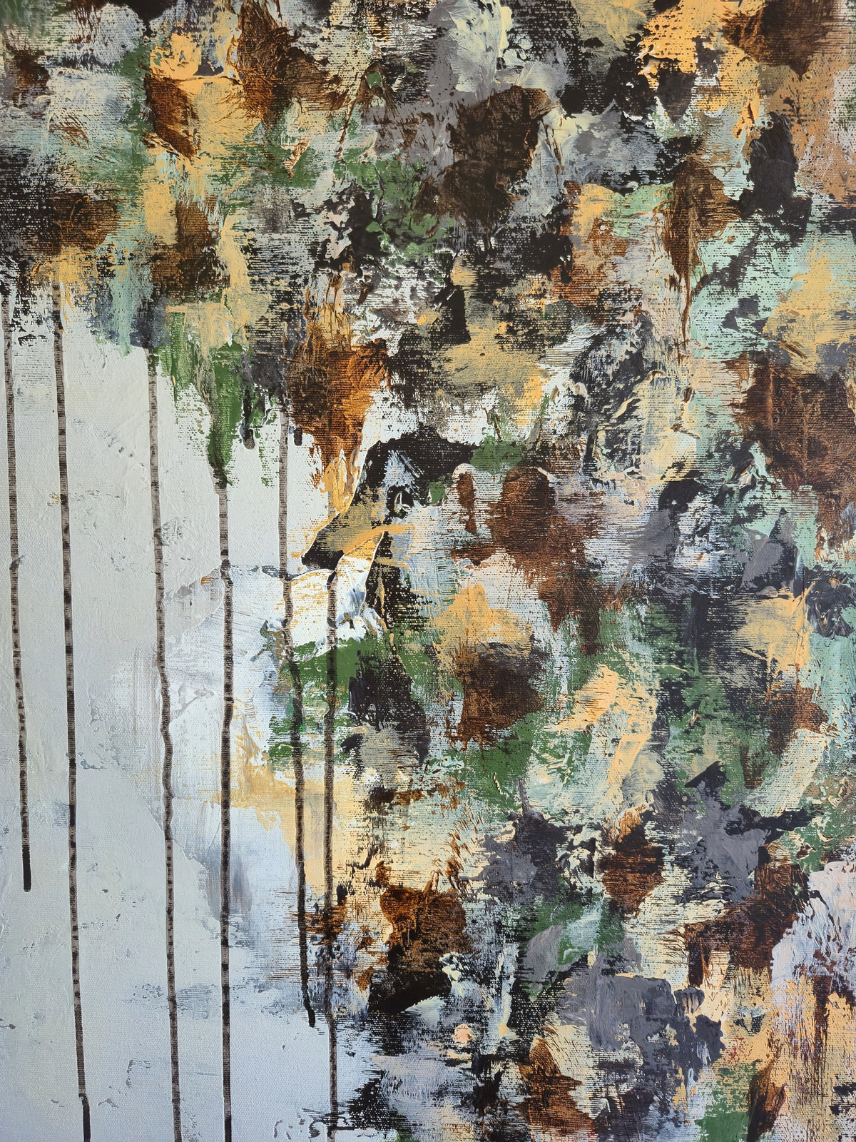 Abstrakt maleri 11 - 60x80 cm