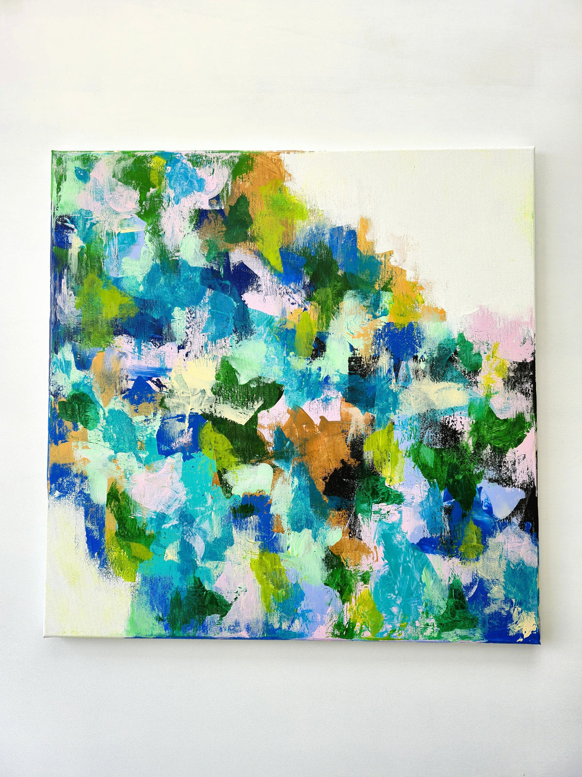 Abstrakt maleri 1 - 60x60 cm
