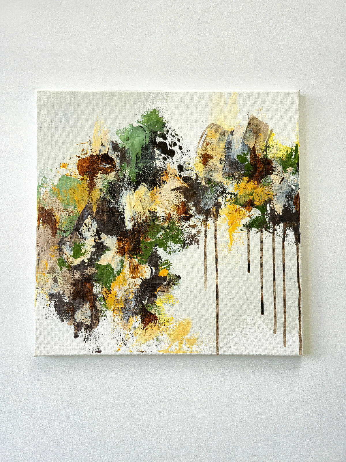 Abstrakt maleri 2 - 40x40 cm