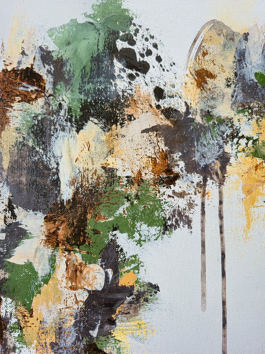 Abstrakt maleri 2 - 40x40 cm