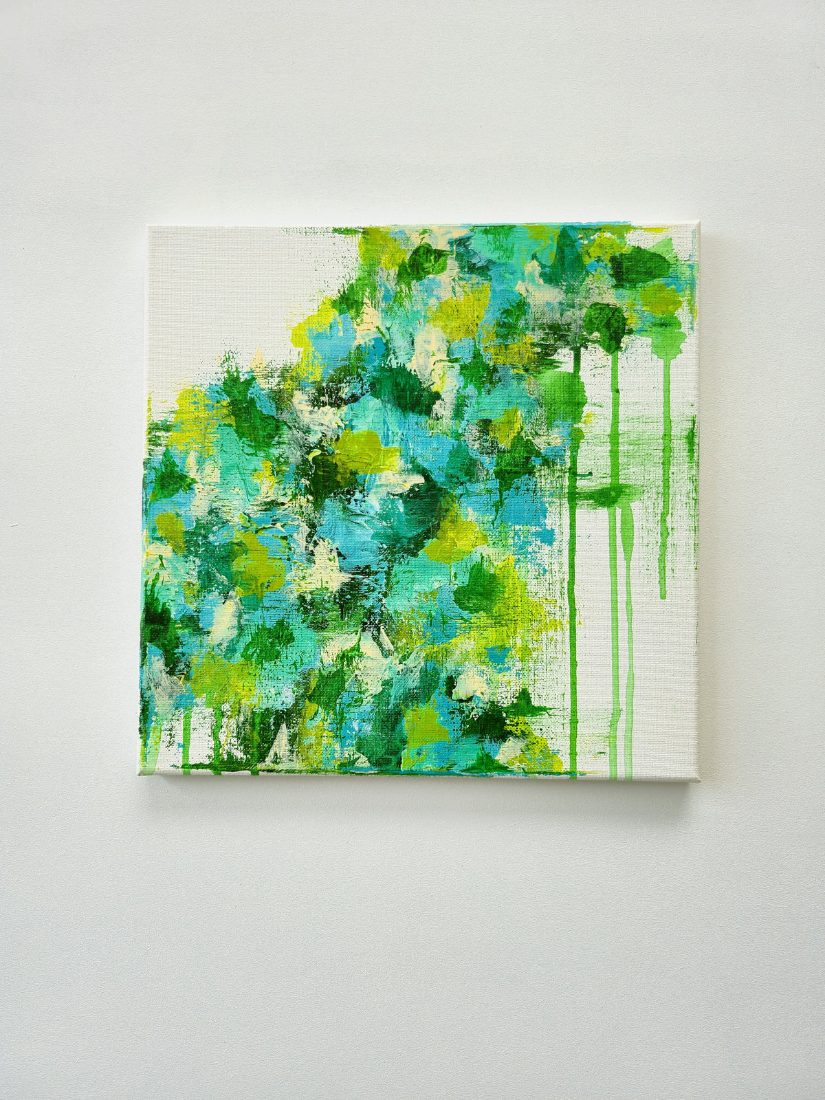 Abstrakt maleri 3 - 30x30 cm