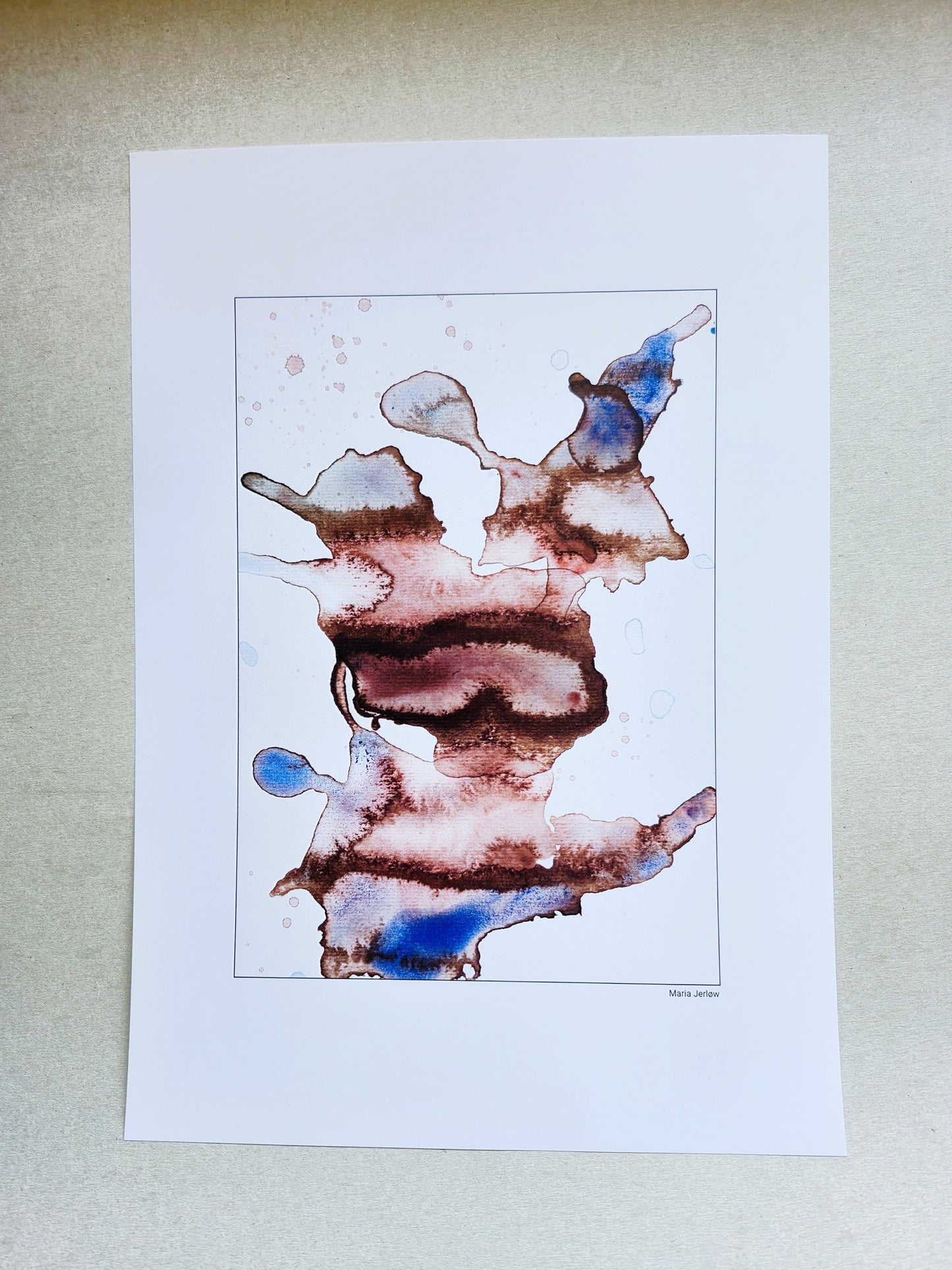Kunst plakat A4 - 4