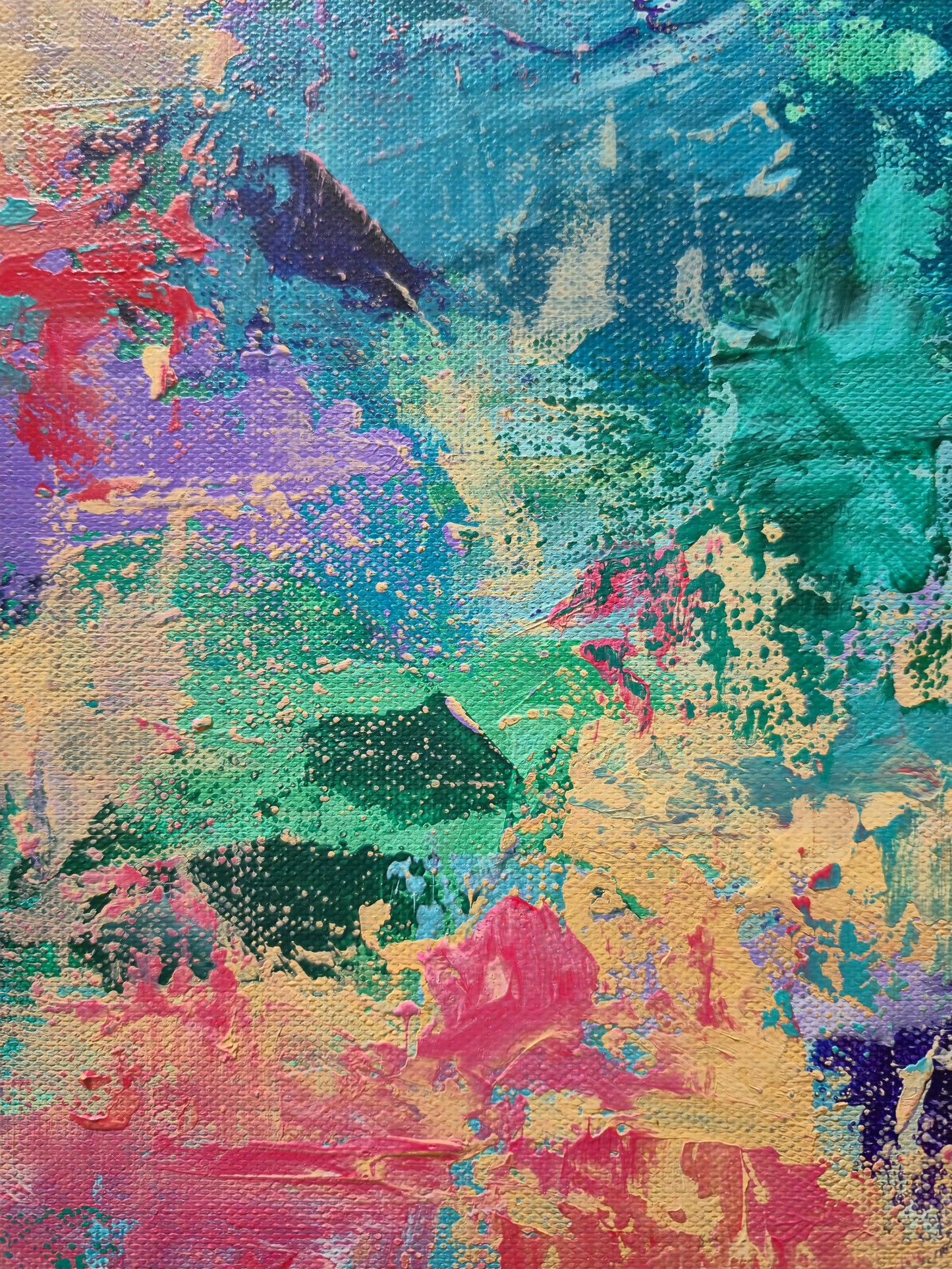 Lærred original 4 - 40x40cm