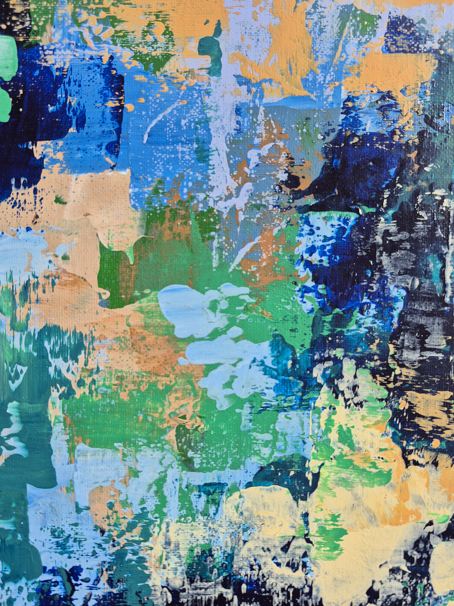 Lærred original 13 - 40x40cm